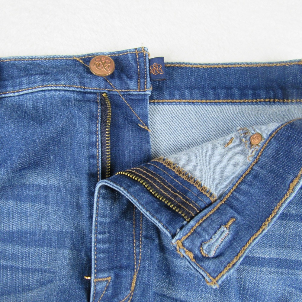 Rock & Republic High Roller Jeans Womens 14M Blue Skinny High Rise - Picture 9 of 12